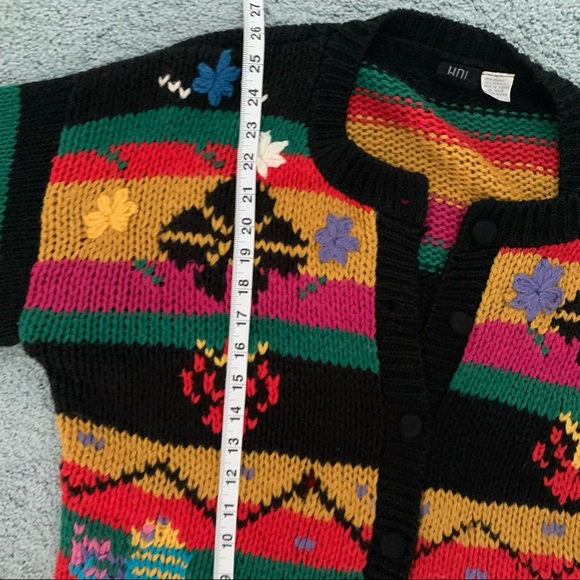 Vintage sunset stripe cardigan - Picture 4 of 4